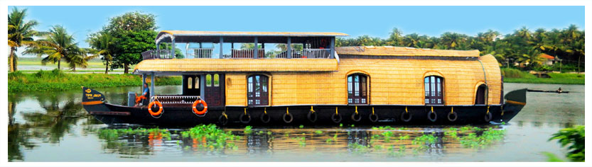 Premium Luxury houseboats in alleppey