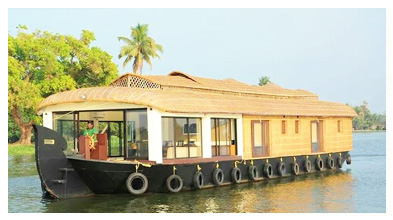 Houseboat service in alleppey