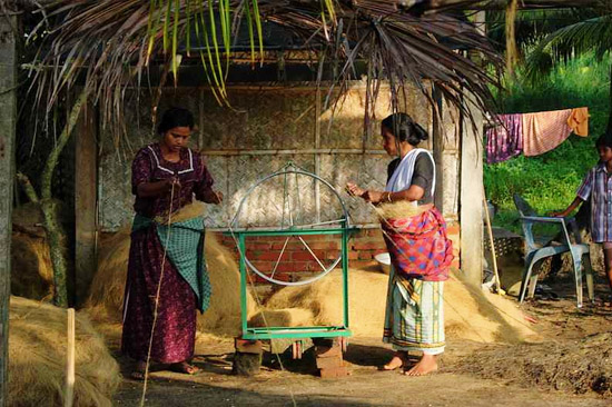 coir weaving